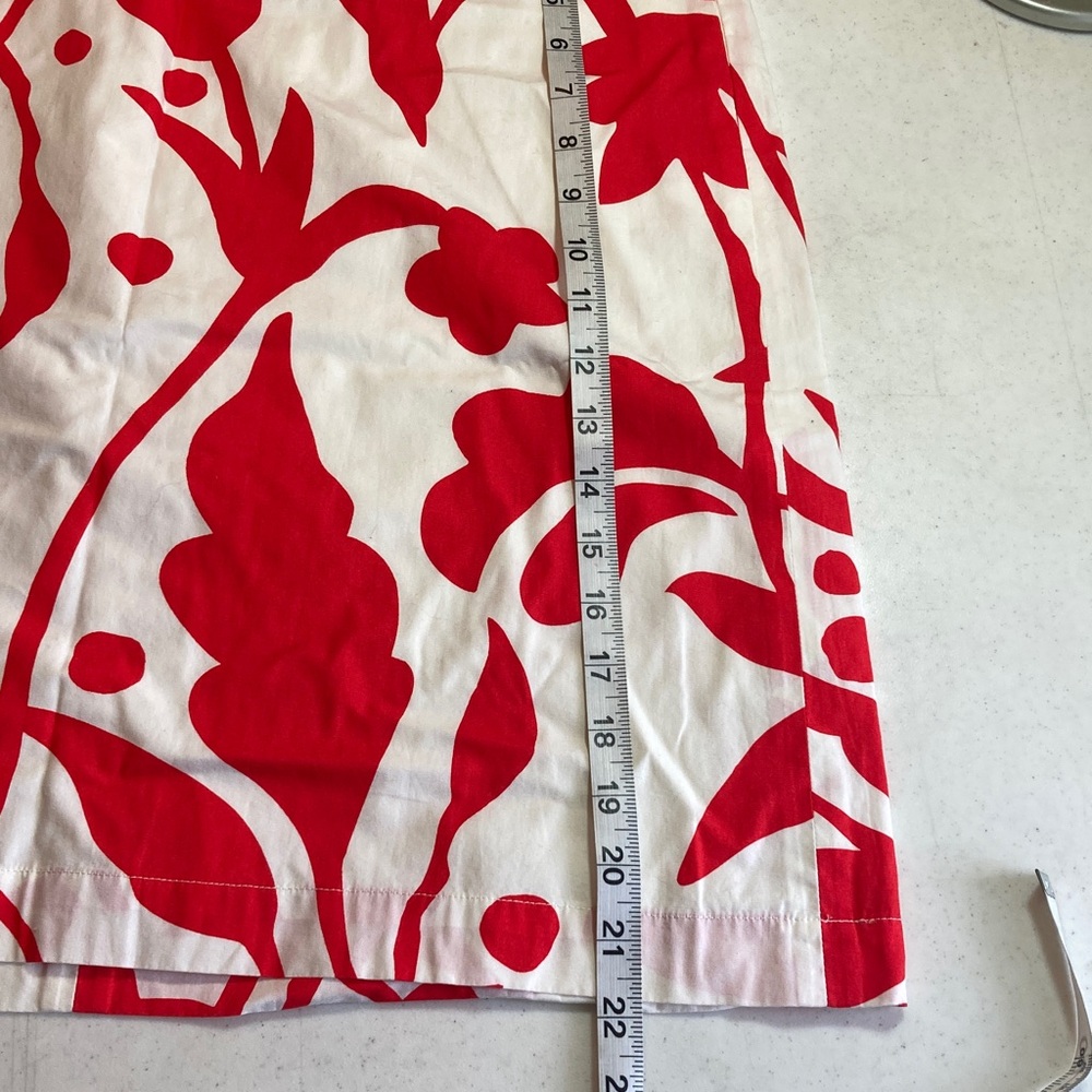 Boden Red & White Skirt - Picture 5 of 5